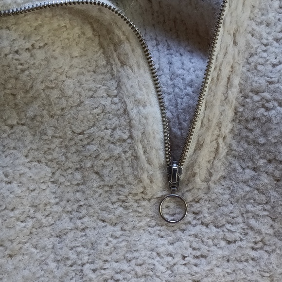 Wilfred Free quarter zip cropped sweater - Picture 6 of 8